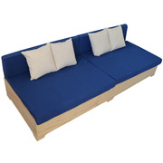 Sofa Box con Respaldo 80 x 240 cm
