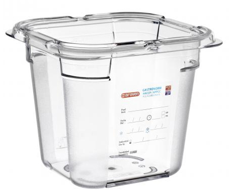 Cubetas para mantener la temperatura de los alimentos